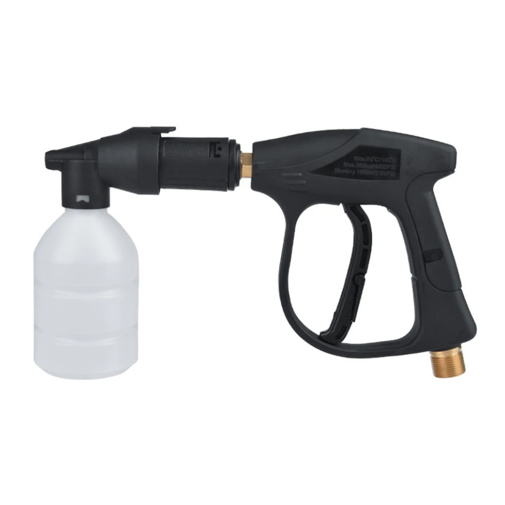 Snow Foam Lance- Foam Nozzle Car Wash Soap Sprayer for High Pressure Washer