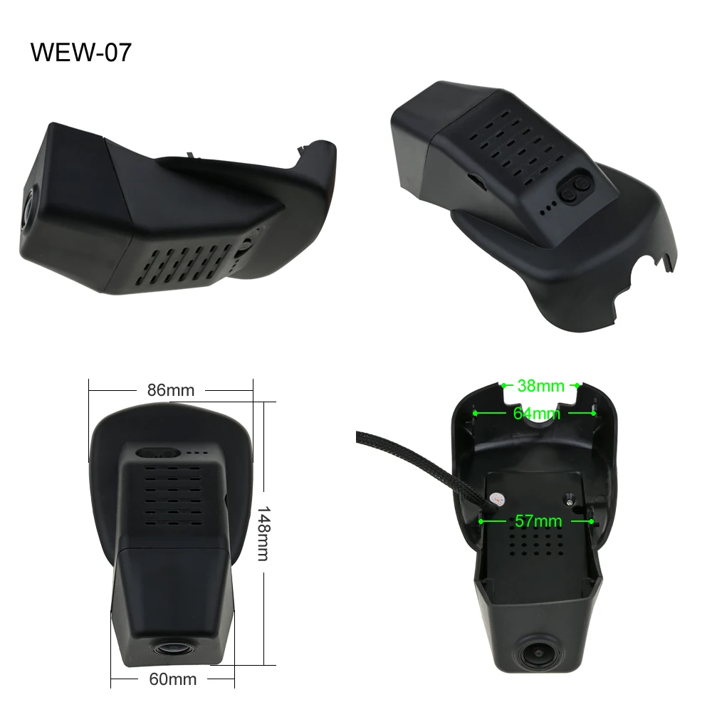 SINOSMART Novatek 96672 Wifi DVR камера для Volvo V60 S60 S80 S80L S90 XC40 XC60 XC70 XC90 App Control SONY IMX323 1080P|dual camera|camera
