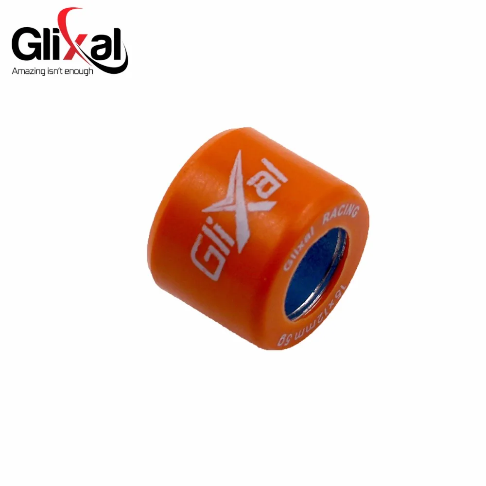 Фото Высокопроизводительный гоночный ролик вариатора Glixal 15x12 мм, набор весов 1PE40QMB Minarelli Jog 50cc 2-тактный двигатель для скутера (4g-10g) №5