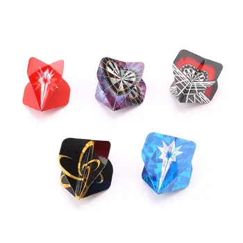 

30pcs Professional 2D Cool Bling Dart Flights Tail Outdoor Sport Darts Wing Tail