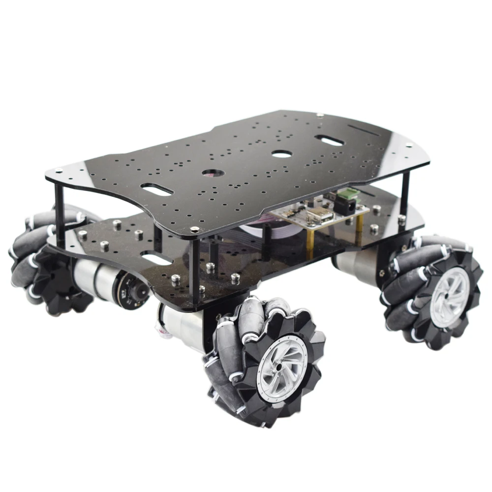 ROS Autopilot Mecanum Wheel Robot Car Chassis Kit with STM32f103rct6 Positioning Automated Driving mecanum wheel robot kit 4wd omnidirectional wheels smart robot car chassis kit