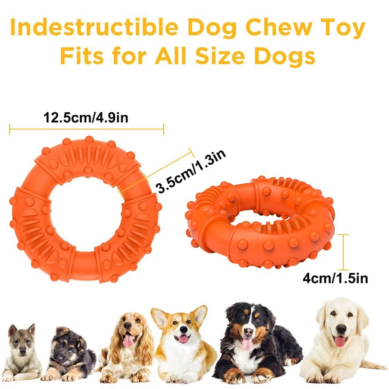 Benepaw Durable Dog Chew Toys Interactive Treat Dispenser For