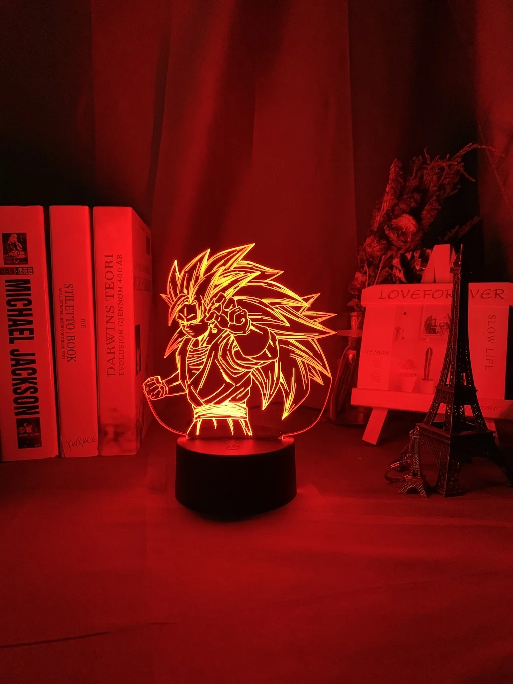 Ночной светильник Dragon Ball, 3d иллюзия, рисунок Гоку, ночной Светильник для детей, украшение для спальни, классная Светодиодная настольная лампа, аниме, подарок для Него