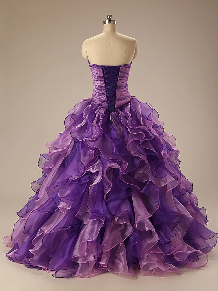 Vestido debutante, многоцветные Бальные платья, бальное платье, гофрированное, Кристальное, плиссированное, яркое платье для выпускного вечера, vestidos de xv