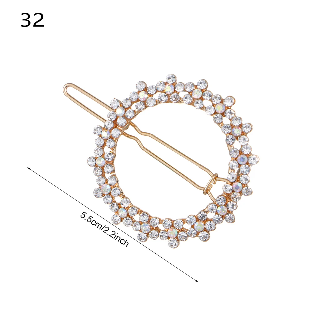 Style 5-32 1 шт., модные женские Геометрические заколки для волос, заколки для волос, Звездный зажим для волос сердце, нежные заколки для волос, заколка для волос, ювелирные изделия для волос, аксессуары для волос - Цвет: Style 5-32