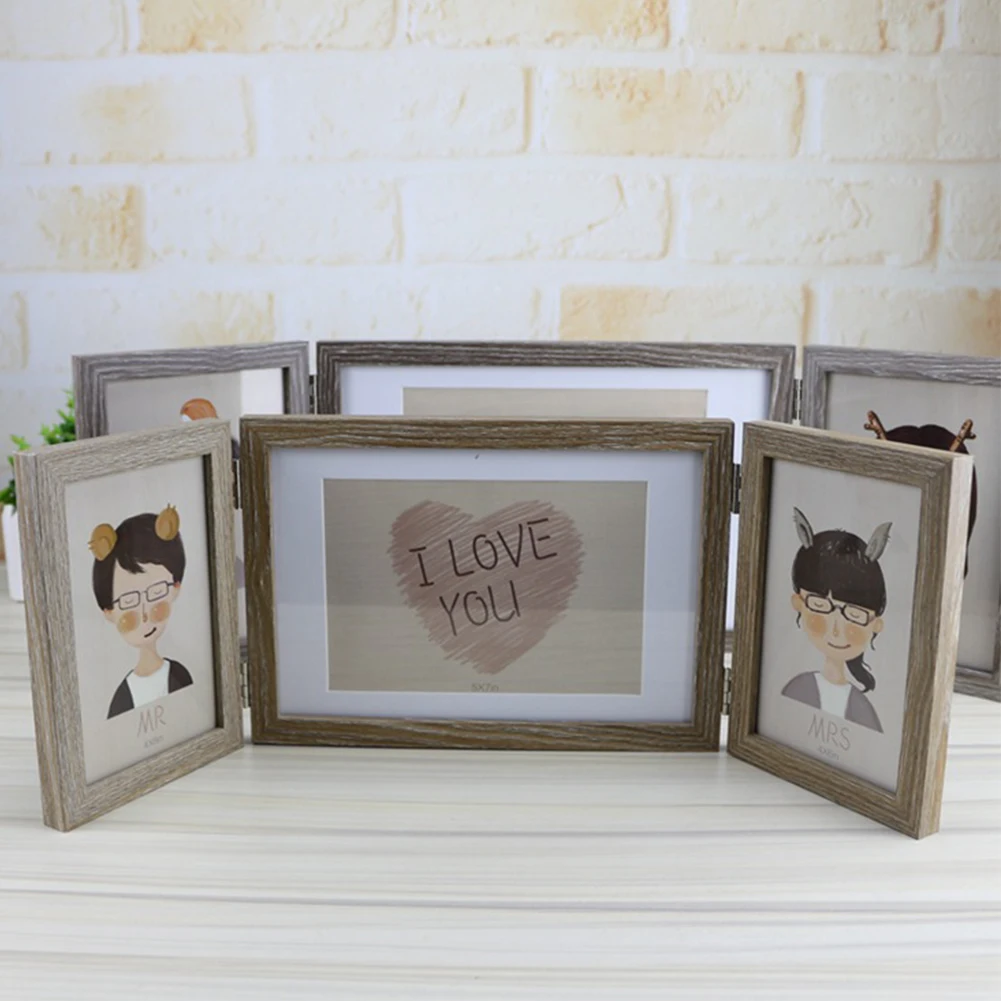 DIY три раза романтическая годовщина влюблённых деревянная пара свадебный день рабочего стола фото домашний орнамент фоторамка
