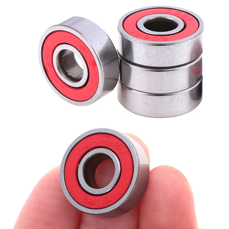 

5Pcs/lot 22x8x7mm Skate Scooter Skateboard Wheels Spare Bearings Ball Roller Highest Precision Shafts