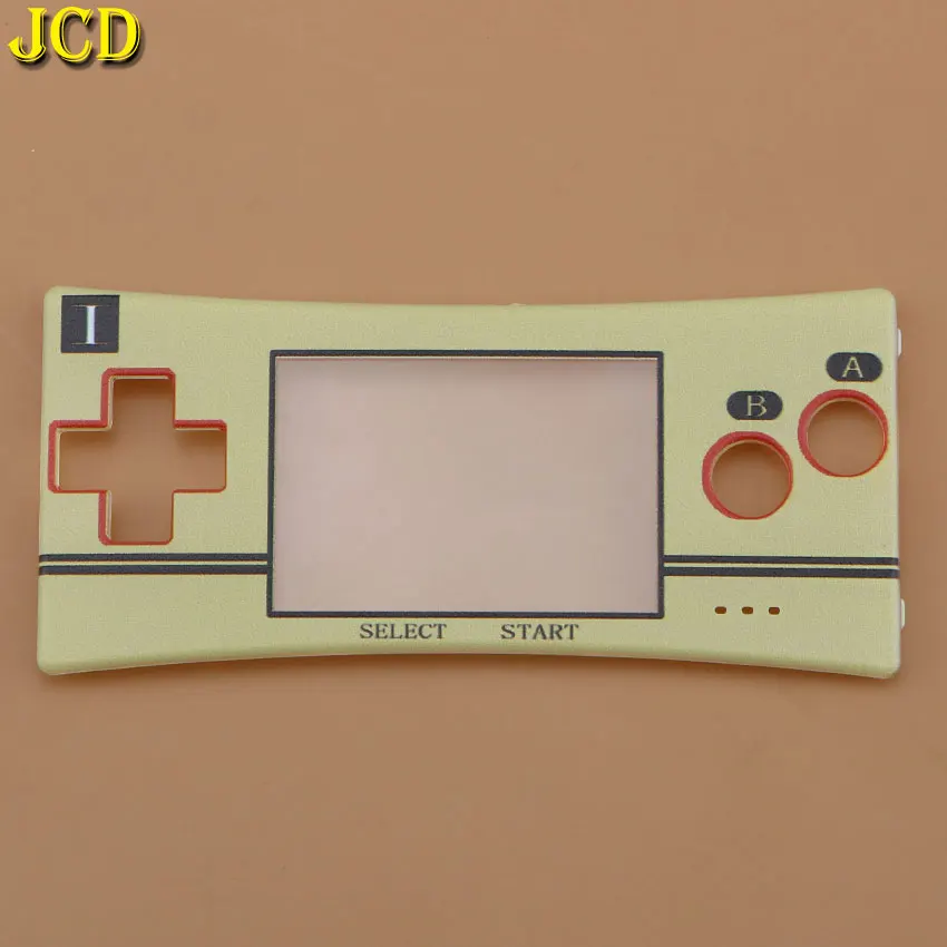 JCD 1 шт. Лицевая панель чехол Замена для Gameboy Micro для GBM передний корпус Ремонт Часть - Цвет: M
