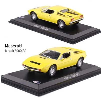 1:43 Масштаб Италия Maseratis литье под давлением Модель автомобиля игрушки антикварные винтажные спортивные мышцы для детей игрушки подарки - Цвет: 12