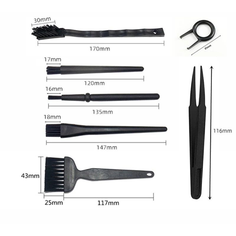 6/8Pcs Professional Electronic Cleaning Brushes Set Screen Cleaner for Laptop Computer Keyboard Camera Cleaning
