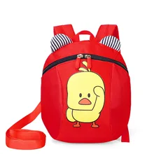 Импортные товары, Детская маленькая сумка для книг, рюкзак с защитой от потери, Douyin,, маленькая Желтая утка, милый мультяшный рюкзак Whol