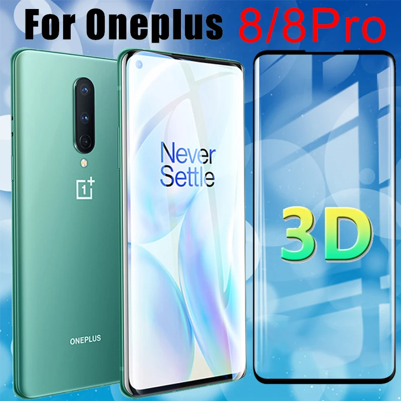 Для oneplus 8 pro стекло Oneplus Защита экрана One Plus 8Pro защитная пленка 9H Pro8 Tremp 1Plus 8pro