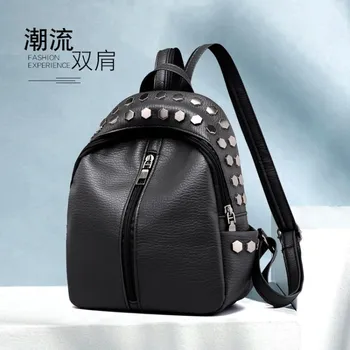 

Double Shoulder Bag New Style Small Backpack Fashion Mini Multi-function Single Leisure