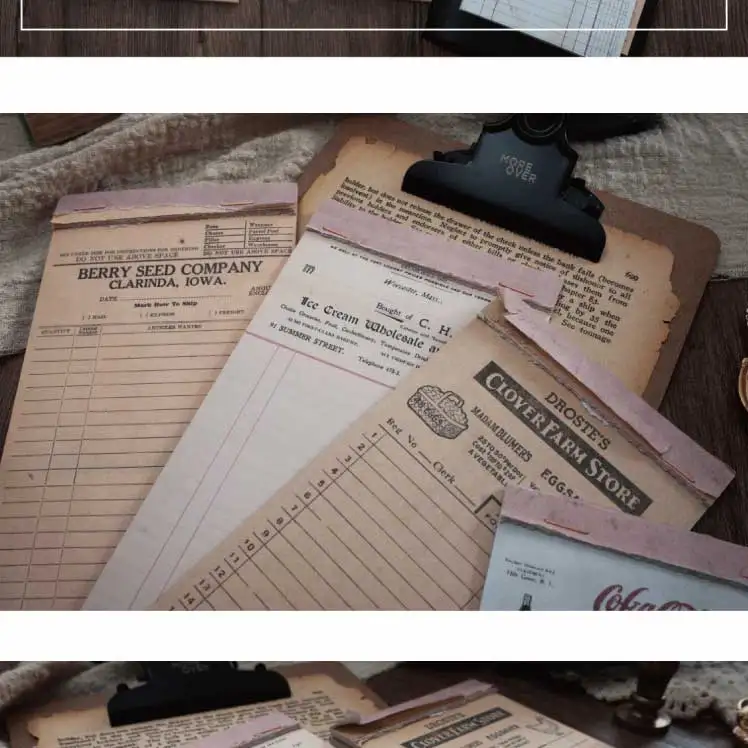 Винтажная старинная бумага серия купюр Postmark Набор стикеров для заметок Escolar Papelaria школьная поставка Закладка метка блокнота