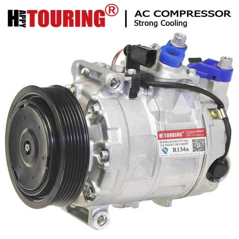 A/C компрессор для AUDI A4 3 0 V6 2000-2004 4E0260805AC 4E0260805AG 4E0260805G 4H0260805 8E0260805AJ 8H0260805B 8K0260805C |