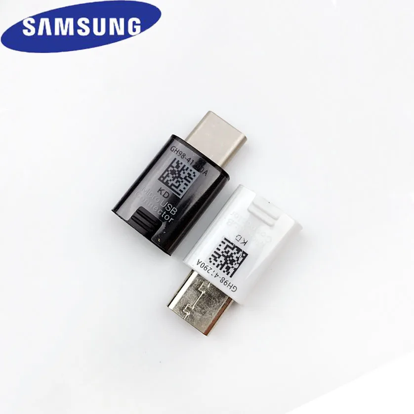 

Original Samsung S10 USB Type C Adapter Micro USB Connector Type-C Converter Fast charger cable for Galaxy s8 s9 s10 plus note 8