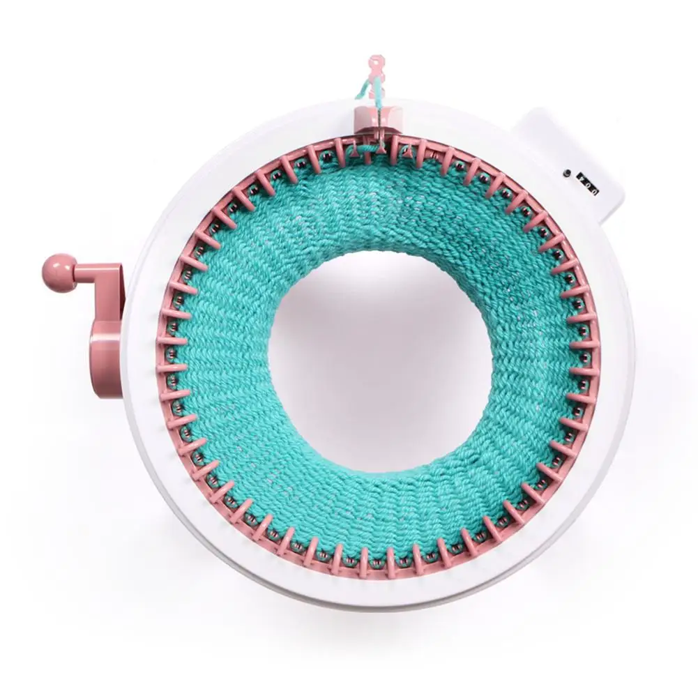 Smart Weaver Knitting Kit Machine For Kids DIY Weaving Machine For Beginners Practical Toy Gift Weave Scarves Hats Socks Clothes