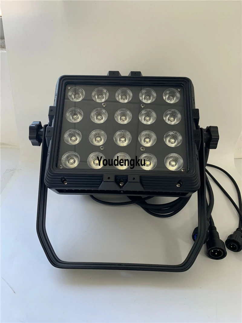 8pcs Outdoor LED Building IP65 Wallwasher Mini Beam City Color Washer 20 x 15w rgbwa 5in1 waterproof ip65 led wall washer light