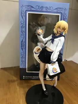 

23CM Fate Grand Order saber sexy girl Anime Action Figure PVC Collection Model toys for christmas gift