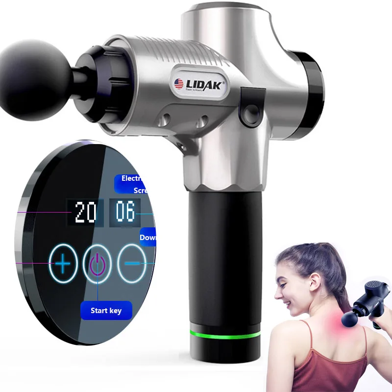 

NEW Professional 20 Gear 26V Body Vibrating Massager Theragun Relaxation Deep Muscle Massage Gun