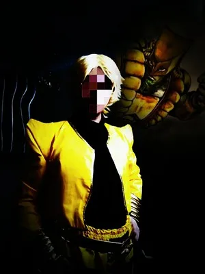 Аниме JoJo's Необычные Приключения DIO BRANDO Косплей Костюм Хэллоуин Рождество карнавал необычный костюм полный комплект