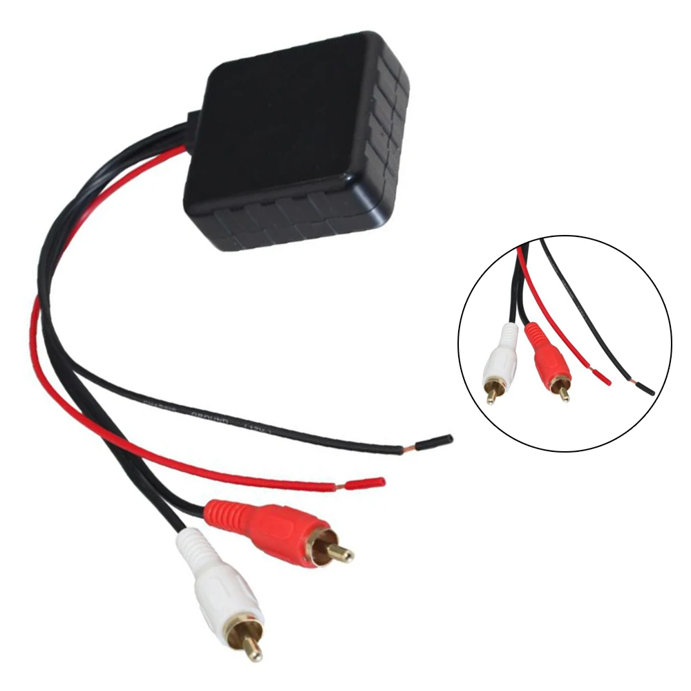 Модуль Bluetooth с 2Rca входным кабелем Запчасти для автомобильного радио беспроводной музыкальный плеер