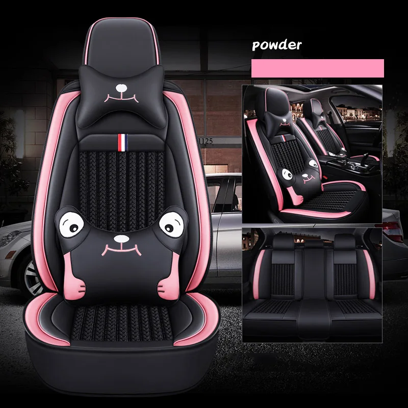 color 10 Tane кожаный чехол для автомобильного сиденья для mercedes w124 w245 w212 w169 ml w163 w246 ml w164 cla gla w639 аксессуары чехлы для сидений для автомобилей - Название цвета: color 10