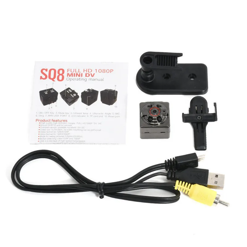 1080P Full HD мини камера обнаружения движения камера с видеозаписью ...