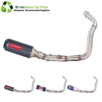 

MT07 FZ07 motorcycle Exhaust Full system FOR YAMAHA MT-07 FZ-07 2014-2019 XSR700 2016-2019