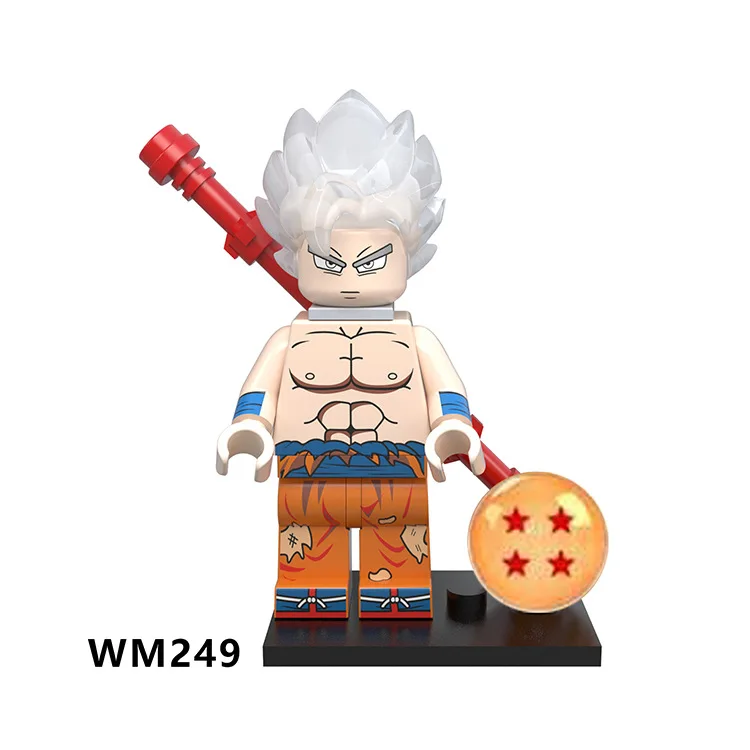 Wm6032 Dragon Ball Z серия игрушки куклы Защита от солнца развивающие вставляется строительные блоки игрушка алиэкспресс Лидер продаж