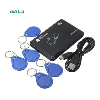 

galo NEW USB 125khz RFID Read With 5 Tags Data Retention Durable Quality