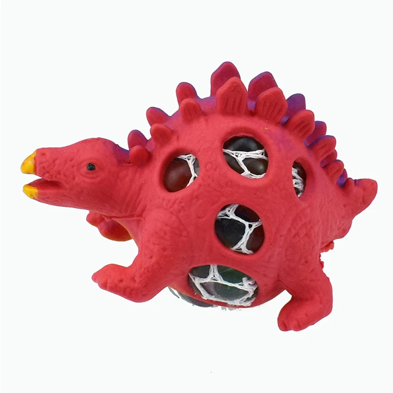 1pc creative dinosaur squeeze vent dinosaur grape ball pinch music decompression ball toy 3