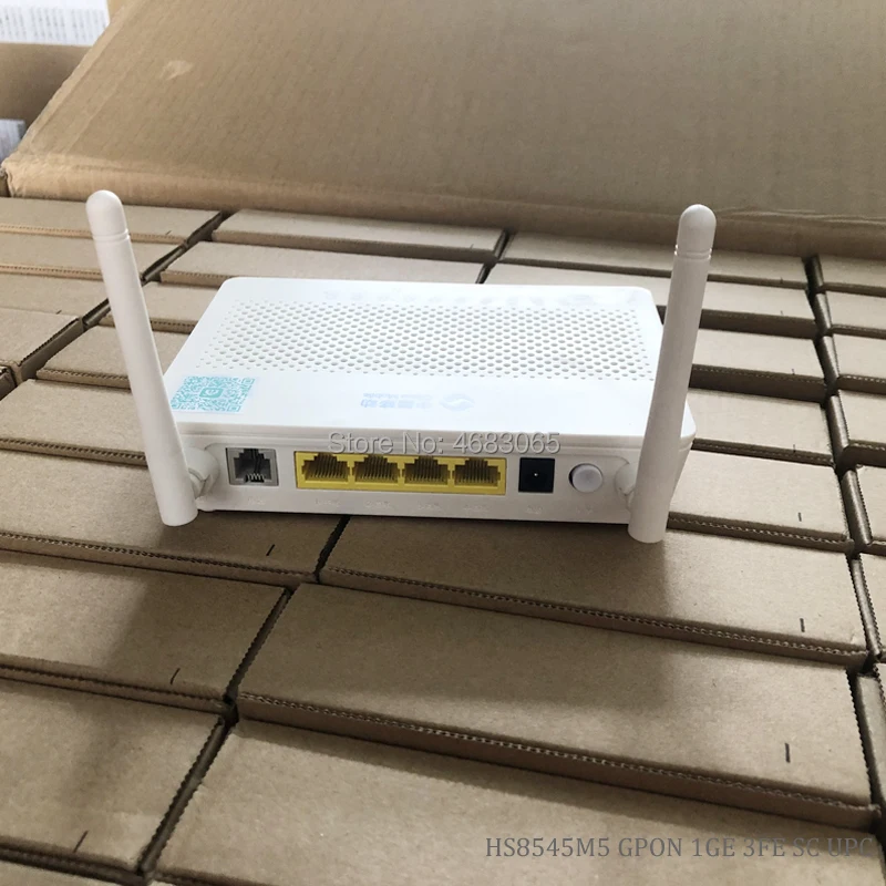 Huawei ONU GPON HS8545M5 ONT модем FTTH с 1GE + 3FE + 1TEL + wifi такой же функцией, как HG8546M HS8545M английская прошивка с оптическим сетевым блоком и оптическим