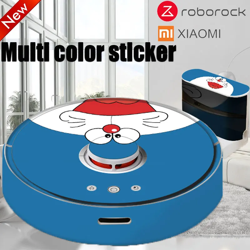 

Multi Color Sticker for XIAOMI Roborock Robot Vacuum Cleaner S50 S51 S55 Beautifying Protective Film Stripe Orange Wave