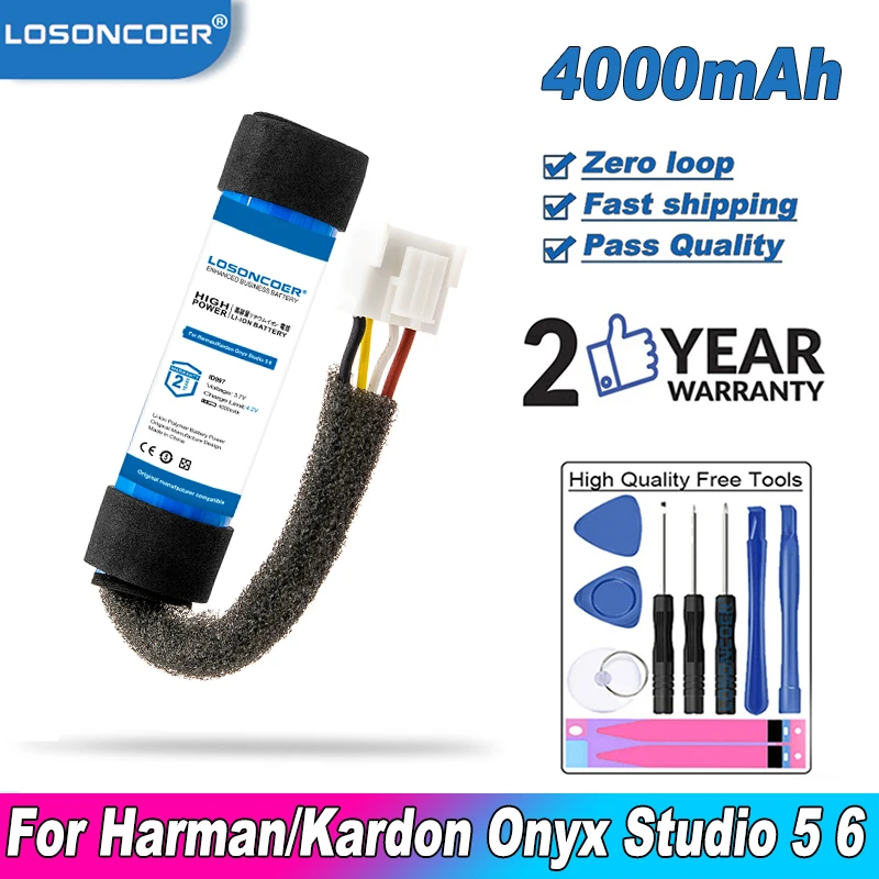 Baterai LOSONCOER ID997 4000MAh untuk 