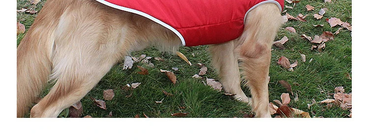 Одежда для больших собак большие собаки зимние куртки пальто, Одежда для питомцев комбинезоны водонепроницаемый светоотражающий мягкий флисовый жилет комбинезон XL-6XL