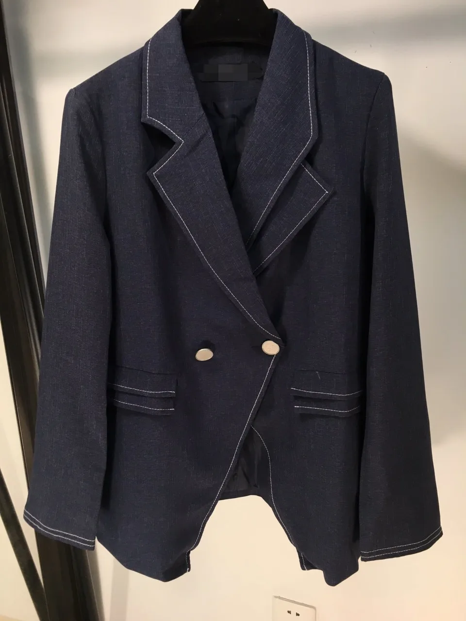 early autumn new fashion suit version pants suit lapel long-sleeved suit jacket 1009