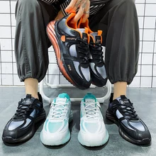 

Sneakers Men's Lightweight Running Shoes Shockproof Breathable Male Sports Height Increase Platform Walking Gym Shoes for Man