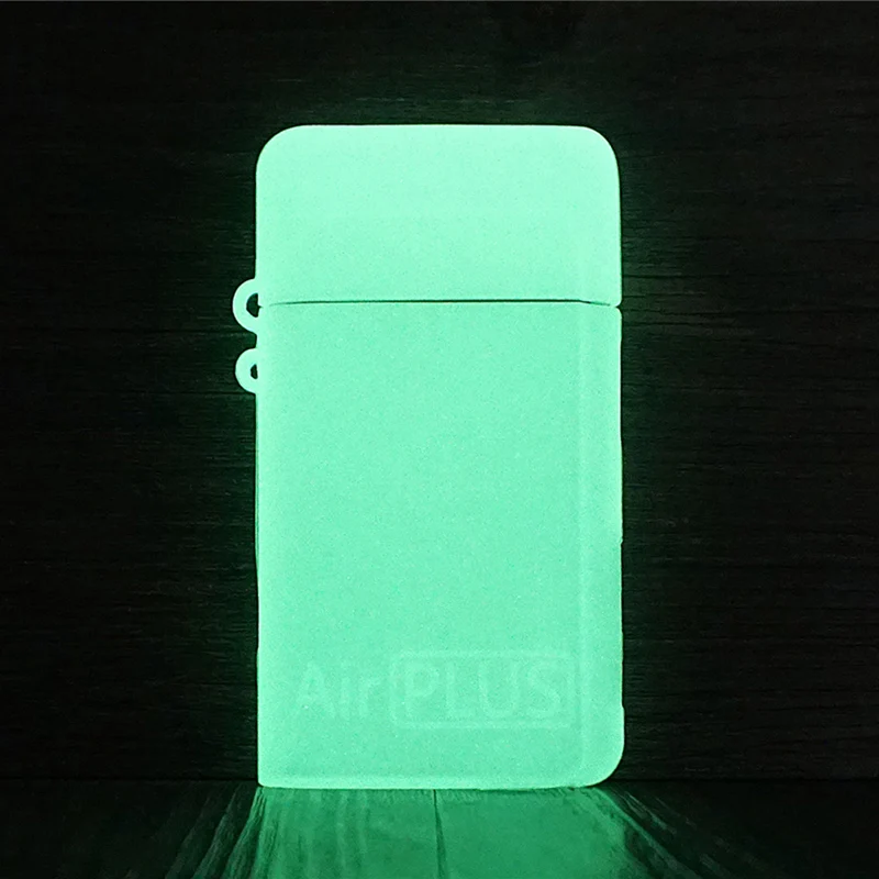 Luminous clear Текстурированный чехол для Suorin Air Plus Pod system, защитный силиконовый резиновый чехол, защитная пленка, гелевая оболочка - Color: Luminous clear