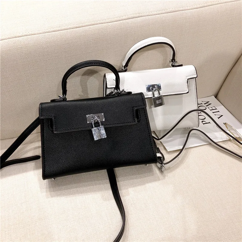 

Women's New Fashion Western Lock Handbag Shoulder Vintage Crossbody Bag Pu Lady Bag for Office Daily