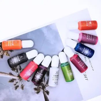 

10 Pcs/set Luminous High Concentration Epoxy UV Resin Coloring Dye Colorant Pigment Handmade DIY Jewelry Making Accessories