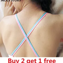 27 цветов декоративная лента для груди плечо милые прозрачные ремешки для бюстгальтера сменные ремешки Нижнее белье Пояс женский бюстгальтер аксессуары