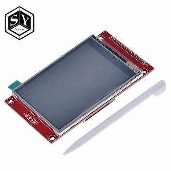 

1PCS Great IT J34 F85 240x320 2.8" SPI TFT LCD Touch Panel Serial Port Module with PCB ILI9341 5V/3.3V 2.8 TFT With touch
