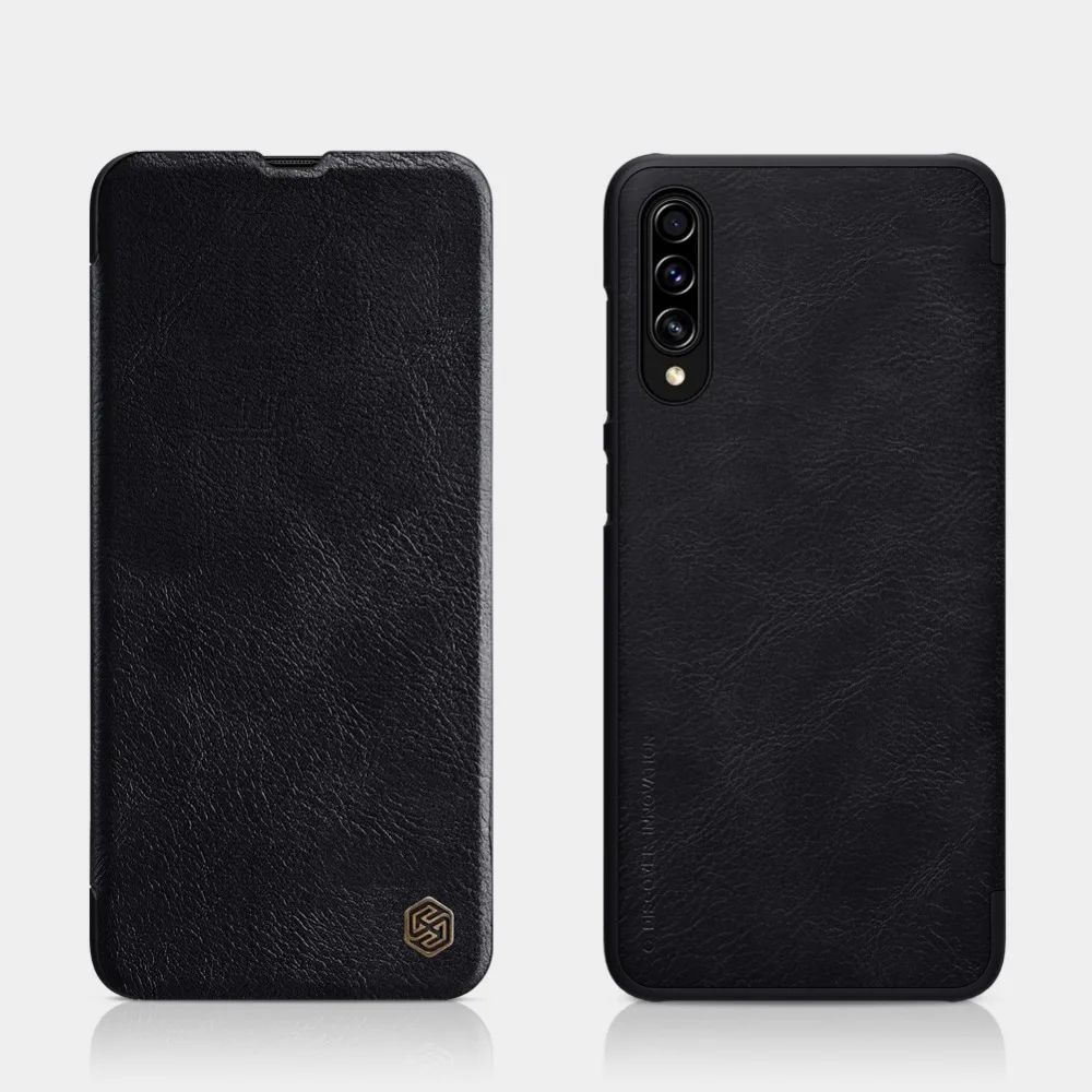 Откидная крышка для samsung Galaxy A70s чехол NILLKIN QIN кожаный чехол для samsung Galaxy A70s чехол с кармашком для карт чехол-книжка