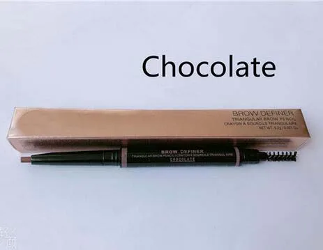 Новое поступление, кисть для бровей Dipbrow, Водостойкий карандаш для бровей, автоматический макияж, кисть для бровей ADP12 - Цвет: chocolate