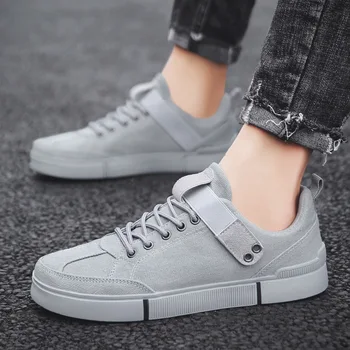 

Summer Breathable Footwear Men's Canvas Shoes Hemp Lazy Flats for Men Cheap Moccasins Male Loafers Fashion Sneakers Men Shoes