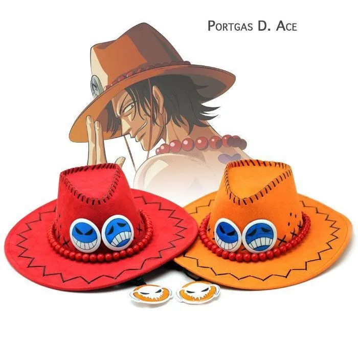 Аниме One piece Ace Кепка летняя Солнцезащитная мультяшная солнцезащитная для мужчин