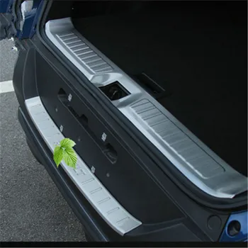 

Car-Styling For 2016-2018 Renault Kadjar High quality stainless steel Internal external Rear bumper Protector Sill