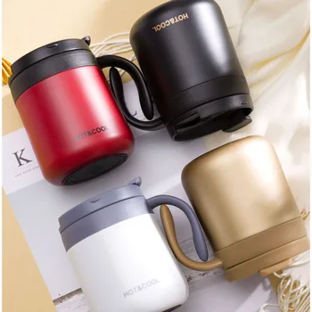 

HOT 350ML/500ML Mini Cute Coffee Vacuum Flasks Thermos Stainless Steel Travel Drink Water Bottle Thermoses Cups and Mugs