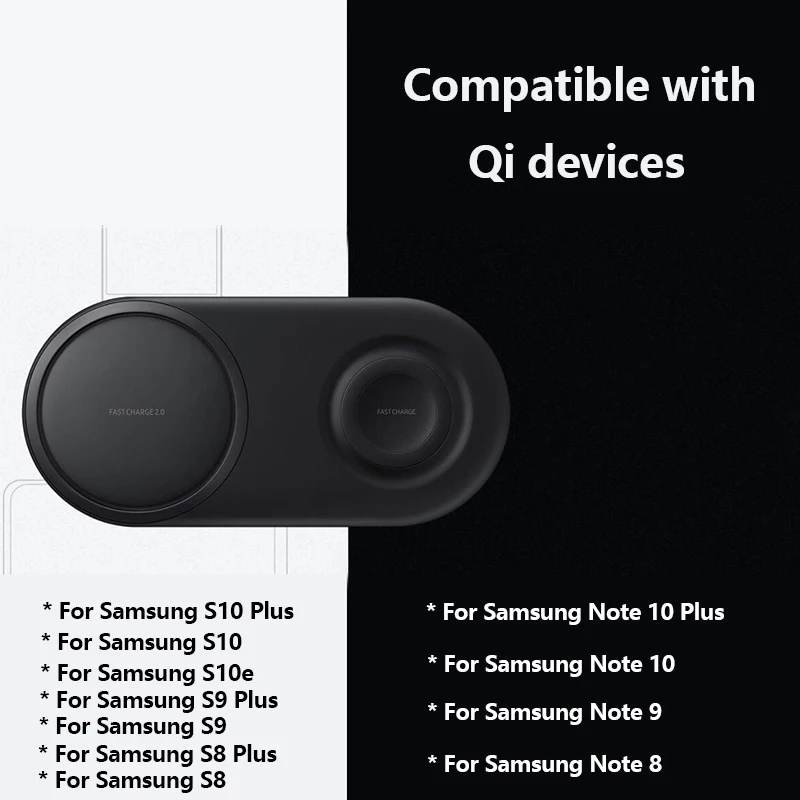 25 Вт Qi Беспроводное зарядное устройство для samsung S10 S9 S8 Plus Быстрая зарядка беспроводное зарядное устройство для samsung Note10plus 9 8 Cargador Inalambrico